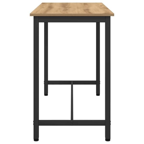 vidaXL tavolo Rovere artigianale 100 x 50 x 76,5 cm