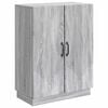 vidaXL Credenza Grigio Sonoma 66 x 34,5 x 87 cm Legno ingegnerizzato