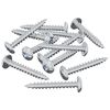 vidaXL Vite in Legno 8182 pcs Argento M4 x 28 mm Ferro