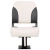 vidaXL Set Sedile da Barca Pieghevole 4 pz con Schienale Basso