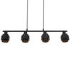 vidaXL Lampadario Nero 82 cm E14