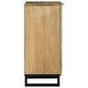 vidaXL Sideboard Marrone 40 x 33 x 75 cm legno massello di mango