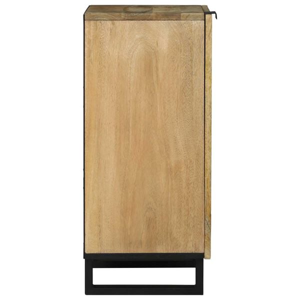 vidaXL Sideboard Marrone 40 x 33 x 75 cm legno massello di mango