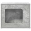 vidaXL Casa per Gatti Calcestruzzo 51 x 30 x 42,5 cm Legno multistrato