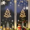 vidaXL Luci di Natale Albero di Silhouette 2 pz 50 LED Bianco Caldo