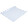 vidaXL Pellicola Statica Smerigliata Bianco 90x2000 cm PVC