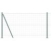 vidaXL Recinzione con Posto Verde 1,2 x 10 m Acciaio