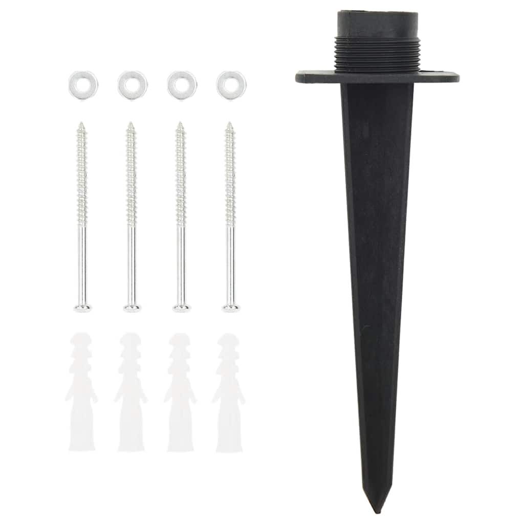 Colonna Prese Da Esterno POCK - 4 Prese IP44, Effetto Pietra | Con Picchetto Terra, 39.5cm - Foto 11