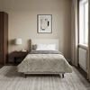 vidaXL Duvet Estivo Trapuntato Grigio chiaro 140 x 220 cm