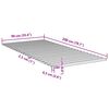 vidaXL Doghe per Letto 90x200 cm in Legno Massello di Pino