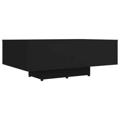 vidaXL Tavolino da Salotto Nero 85x55x31 cm in Legno Multistrato