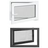 vidaXL Finestra seminterrato a ribalta e scorrimento RISOR 90 x 50 cm
