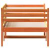 vidaXL Dormeuse senza Materasso Marrone Cera 75x190 cm Legno di Pino