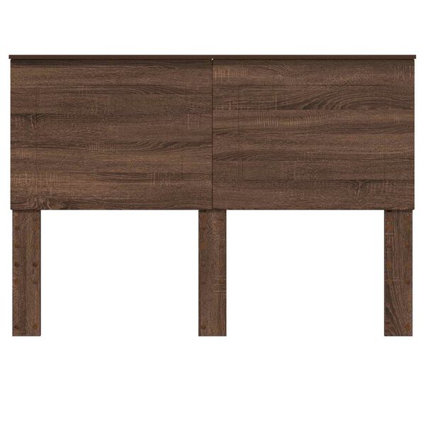 vidaXL Testiera Rovere Marrone 200 cm Legno multistrato