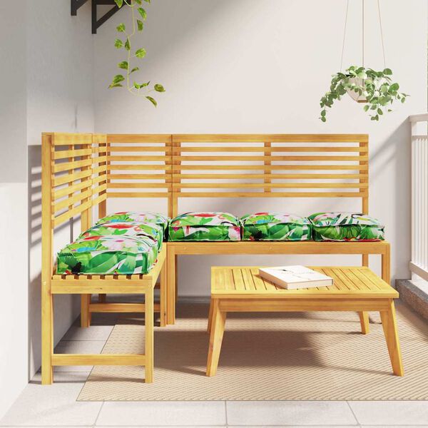 vidaXL Cuscino per seduta pallet 6 pcs Multicolore 40 x 40 x 8 cm