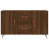 vidaXL Credenza Rovere Marrone 100x36x60 cm in Legno Multistrato