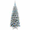 vidaXL Albero di Natale artificiale Bianco 63 x 63 x 150 cm