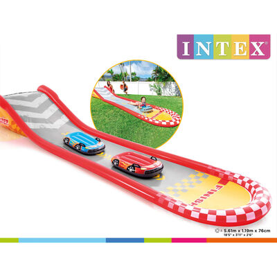 Intex Scivolo con Pista Racing Fun Slide 561x119x76 cm