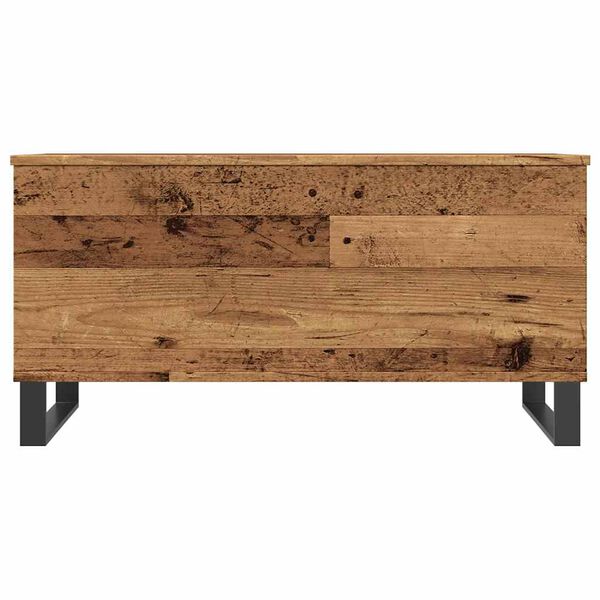vidaXL Tavolino da Salotto Legno Antico 90x44,5x45 cm in Truciolato
