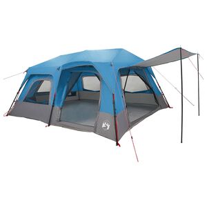 vidaXL Tenda Istantanea 10 persona Blu