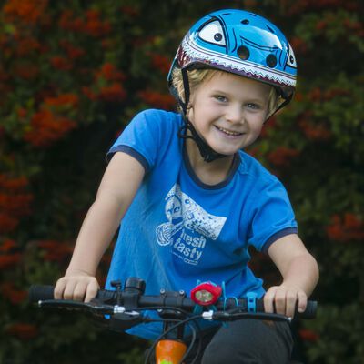 Mini Hornit Lids Casco da Bicicletta per Bambini Hammerhead S