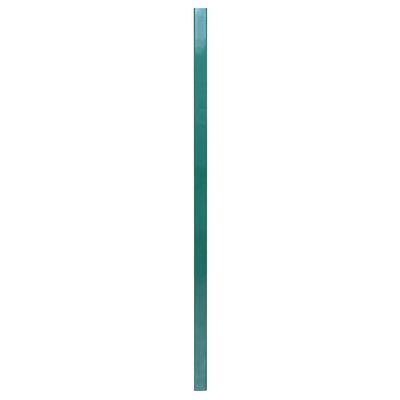 vidaXL Pali per Recinzione 10 pz Verde 170 cm in Acciaio Zincato