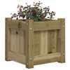 vidaXL Fioriera da Giardino 31x31x31 cm in Legno di Pino Impregnato