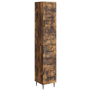vidaXL Set di armadi 2 pz 33 x 34,5 x 90 cm Legno ingegnerizzato
