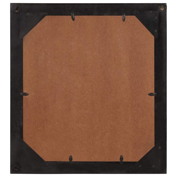 vidaXL Specchio da Bagno 55x1x60 cm in Vetro e Legno Massello di Mango