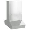 vidaXL Nutriente per Maiali Argento 82 x 51 x 91,5 cm 20 kg