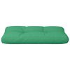vidaXL Cuscino per Pallet Verde 70x40x12 cm in Tessuto