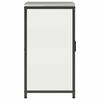 vidaXL Stoccaggio in cucina con porta Bianco 60 x 50 x 92 cm Acciaio