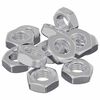 vidaXL Dado esagonale 12 pz Argento m8 Metallo