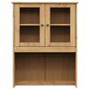 vidaXL Credenza VIGO 78x40x175 cm in Legno Massello di Pino