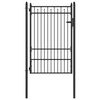 vidaXL Cancello per recinzione BAARLO 100 x 150 cm Metallo Bloccabile