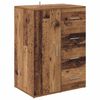 vidaXL Credenza Legno vecchio 59 x 39 x 80 cm Legno ingegnerizzato