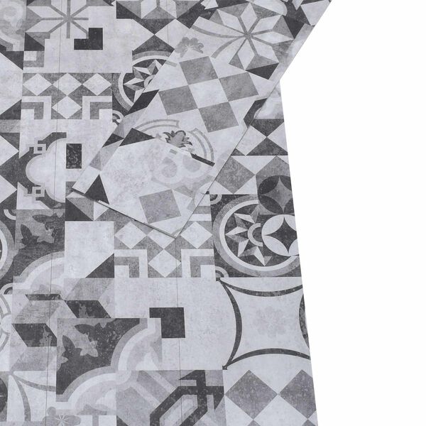 vidaXL Tavole per Pavimenti 18 pcs Grigio 5,26 m&sup2; PVC