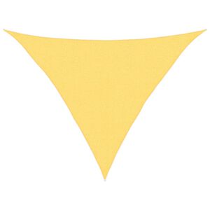 vidaXL Vela Parasole 160 g/m&sup2; Beige 2,5x2,5x3,5 m in HDPE