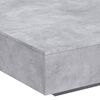 vidaXL Tavolino Salotto Grigio Cemento 100x100x31 cm Legno Multistrato