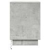 vidaXL Armadio da Notte 2 pcs Grigio cemento 50 x 34,5 x 50 cm.