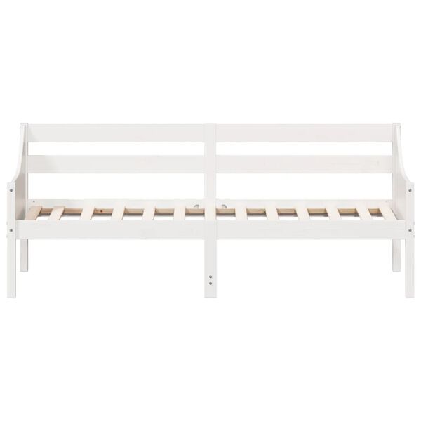 vidaXL Dormeuse senza Materasso Bianco 75x190 cm in Legno di Pino