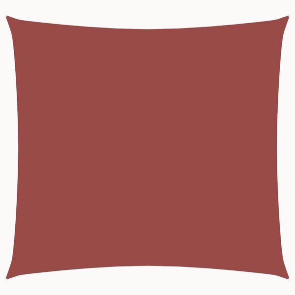 vidaXL Vela Parasole in Tela Oxford Quadrata 6x6 m Terracotta