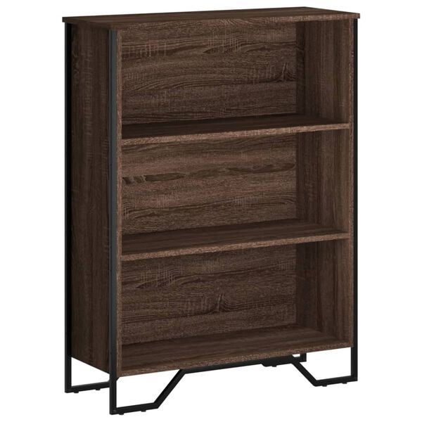 vidaXL Libreria Rovere Marrone 80x31x106 cm in Legno Multistrato