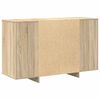 vidaXL Credenza rovere sonoma 120 x 41 x 75 cm Legno multistrato