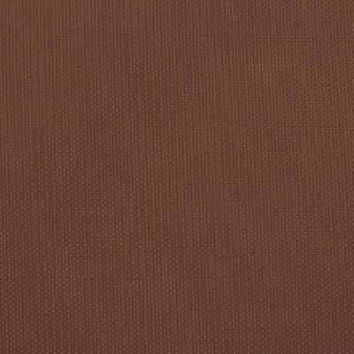 vidaXL Parasole a Vela Oxford Triangolare 3x4x4 m Terracotta