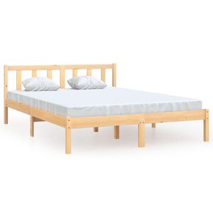 vidaXL Giroletto in Legno Massello di Pino 140x200 cm