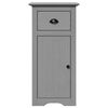 vidaXL Mobile da Bagno BODO Grigio 44x30x90 cm