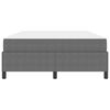 vidaXL Struttura del letto Grigio chiaro 140 x 190 cm Tessuto