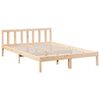 vidaXL Letto Extra Lungo senza Materasso 140x220cm Legno Massello Pino
