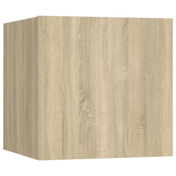 vidaXL Set di Mobili TV 5 pz Rovere Sonoma in Legno Multistrato